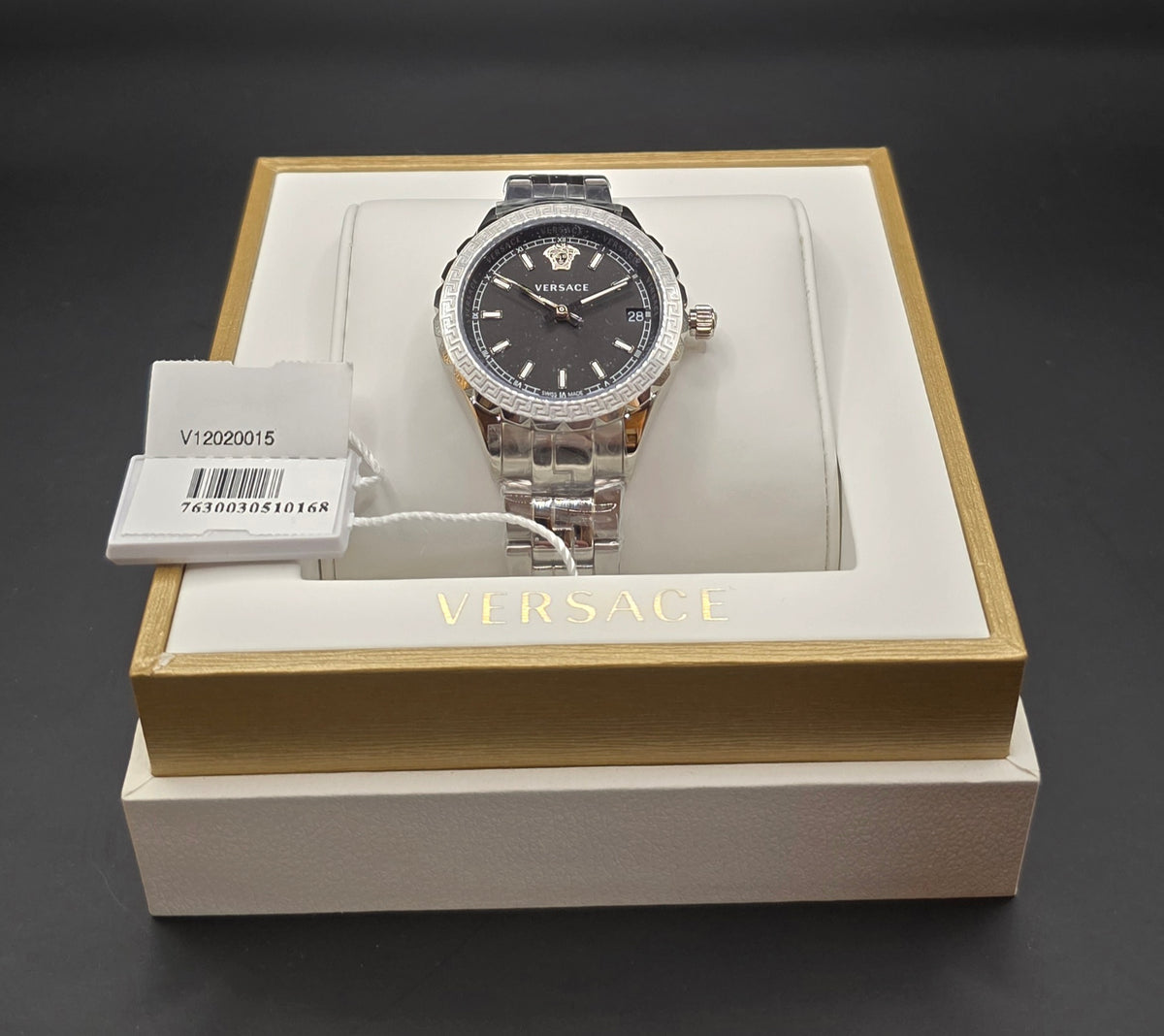 Versace Damen Armbanduhr Hellenyium LADY V12020015