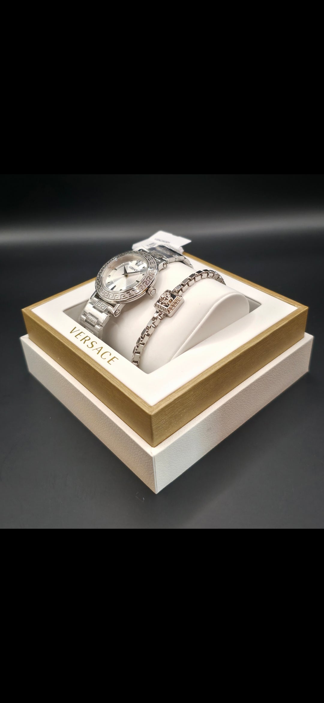 Versace Greca Sphere Set VE9C00324 Damenuhr & Armband