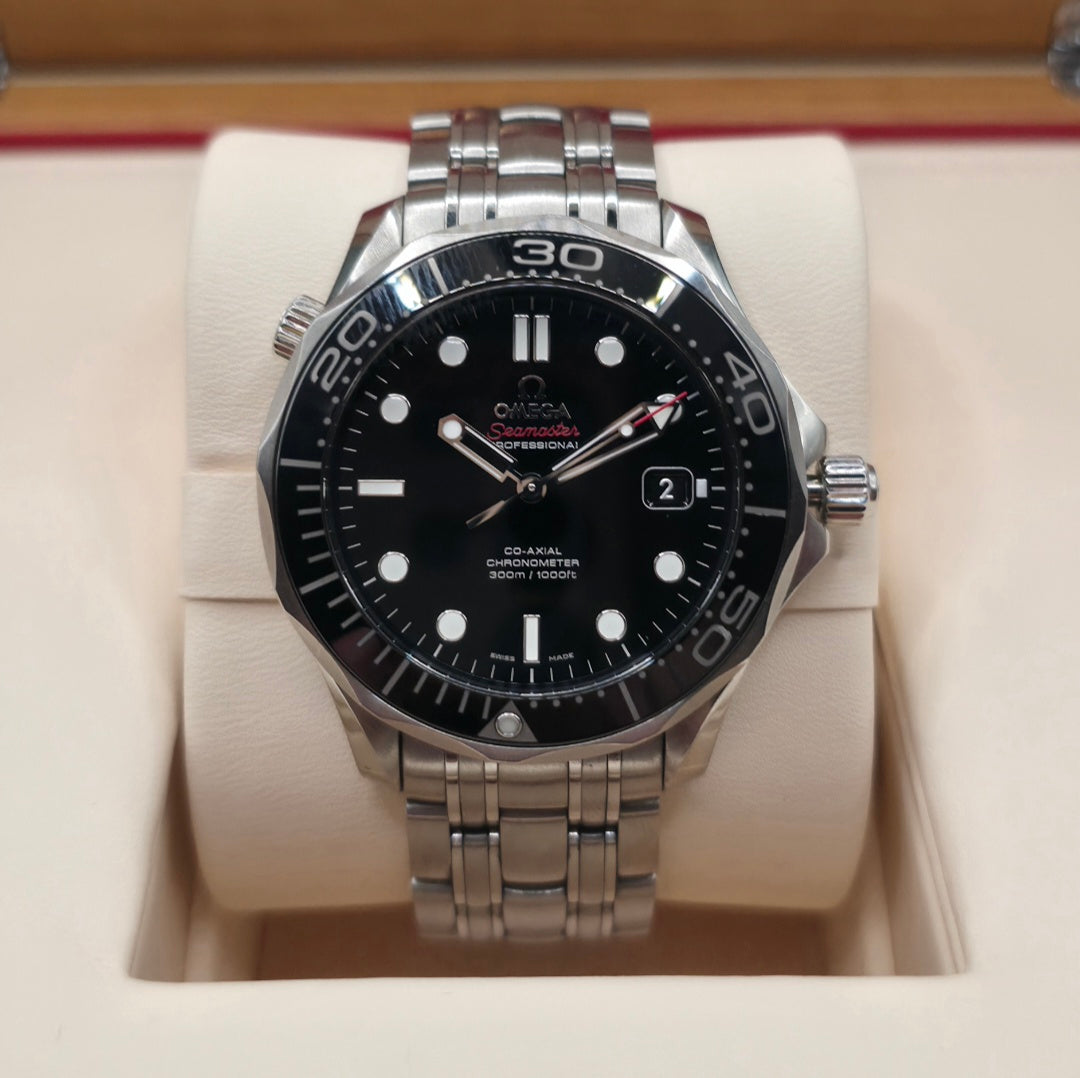 OMEGA Seamaster Professional Diver 300M Keramik Schwarz - Ref. 212.30.41.20.01.003